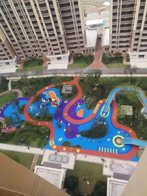 コミュニティ / 住宅区 / 公園のための 紫外線耐性ゴムフロア