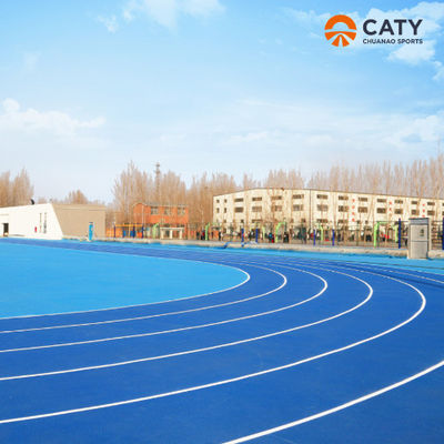 サンドイッチスプレーコート EPDM ゴムランニングトラック ランニング用 ゴムランニングトラック スポーツトラック設置