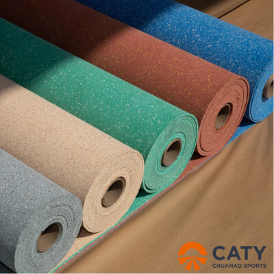 滑り止めと耐摩耗性のEPDMゴムロール、商業用途向けの安全性保証と吸音