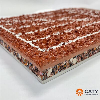 スポーツ用表面向けの、優れた衝撃吸収性とエネルギーリターンを備えた、弾性で軽量なETPU顆粒