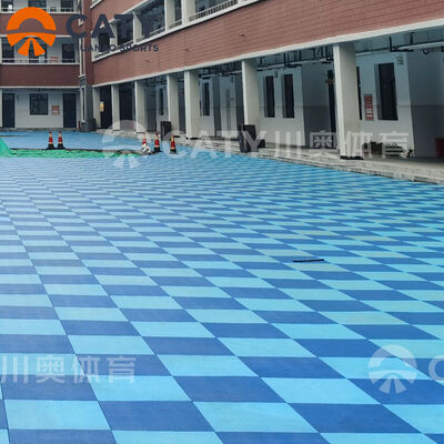 遊び場や公園のための無毒で衝撃吸収性のある耐久性のあるEPDM安全床