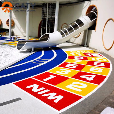 熱売り ランニング・トラックや遊び場用 安定し弾性のある EPDM ゴム粒