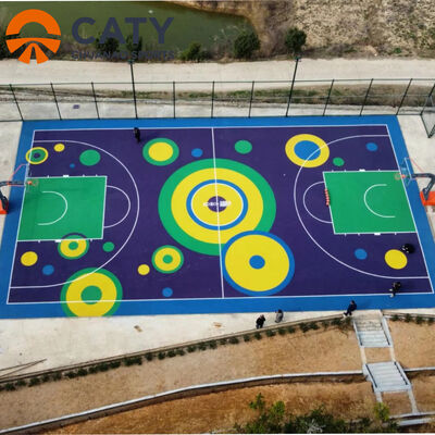 環境に優しい遊び場 ゴム製の床 学校やコミュニティの遊び場での安全性を向上させ,怪我を減らすために設計された