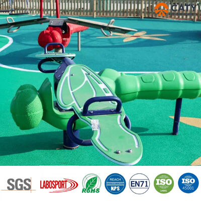 湿流 EPDM ゴムランニングトラック 庭園のための遊び場床 EPDM床