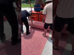 セミプレハブ式ランニングトラック設置ビデオ